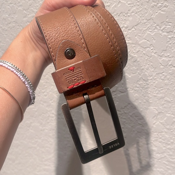 VELEZ Genuine Leather Belt size 34 - Picture 5 of 5